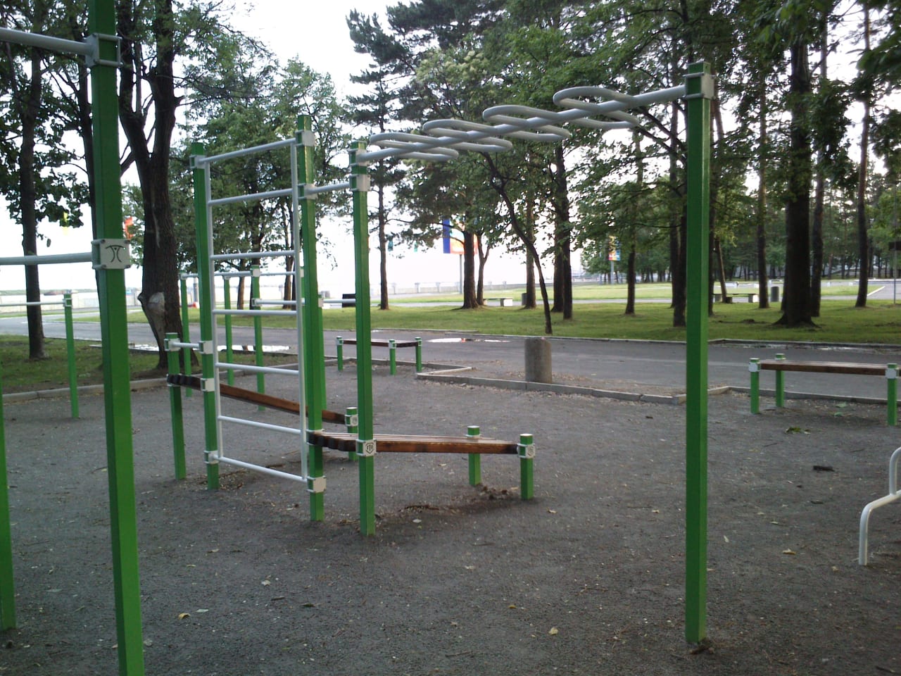 Klimmzugstange bei Outdoor Gym in Казачка, Хабаровск – Foto 6 von 8