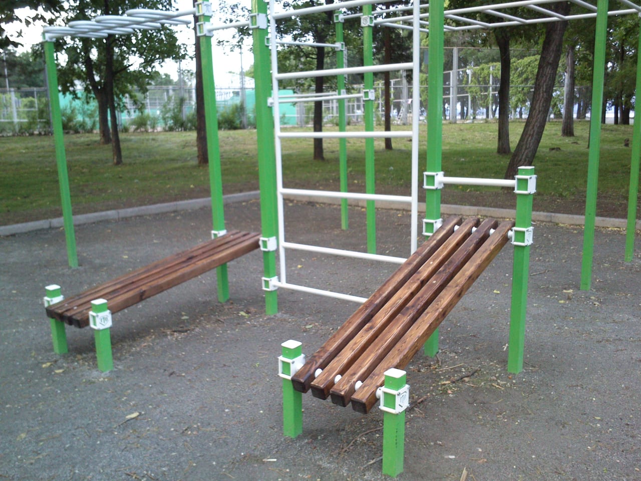 Hangelstange bei Outdoor Gym in Казачка, Хабаровск – Foto 3 von 8
