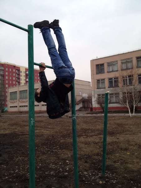 Sprossenwand bei Calisthenics Park at Барнаульская улица, Омск – Foto 3 von 4