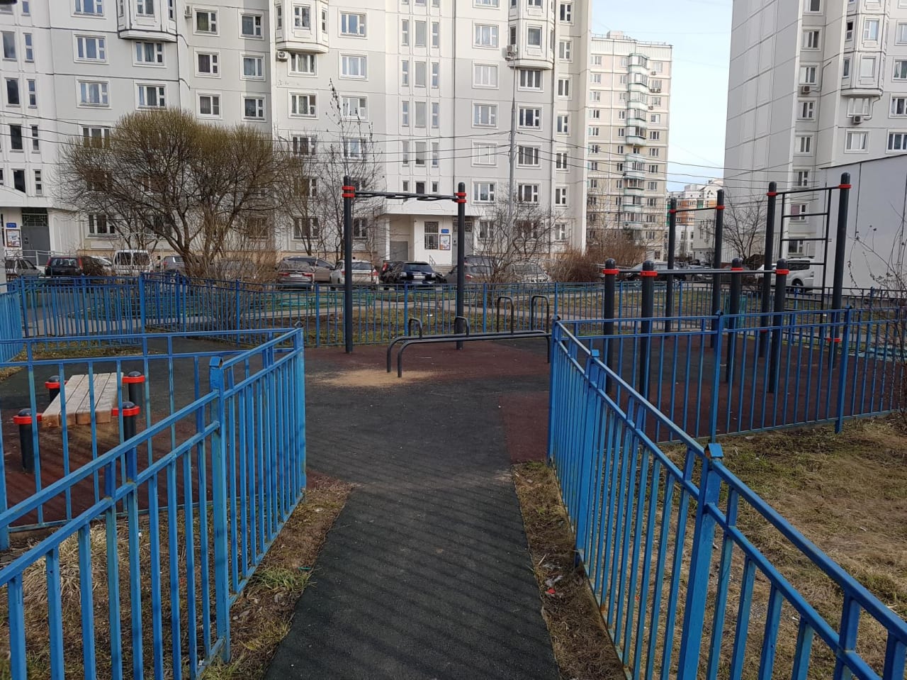 Pull Up Bar at Calisthenics Park at Скобелевская улица, Москва – photo 1 of 4