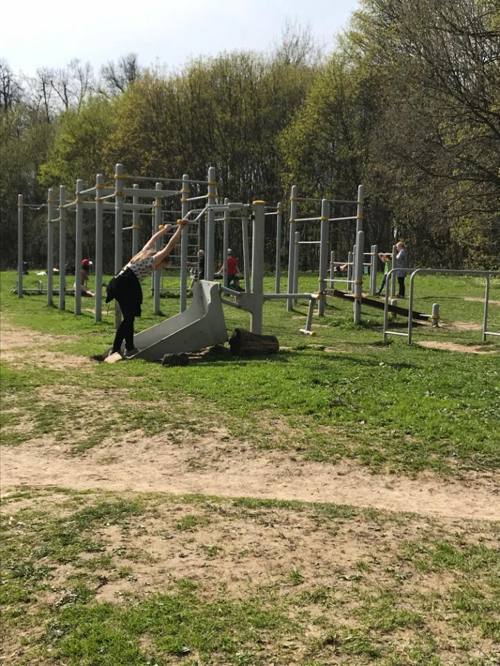 Pull Up Bar at Calisthenics Park at Новоясеневский тупик, Москва – photo 1 of 2
