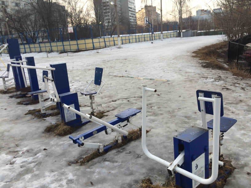 Wall Bars at Calisthenics Park at Шипиловская улица, Москва #wp2287 – photo 3 of 3
