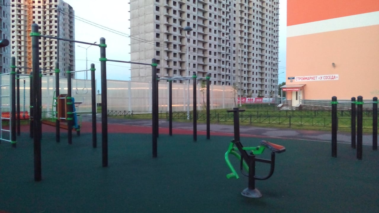 Pull Up Bar at Calisthenics Park at Муринская дорога, Санкт-Петербург – photo 1 of 1
