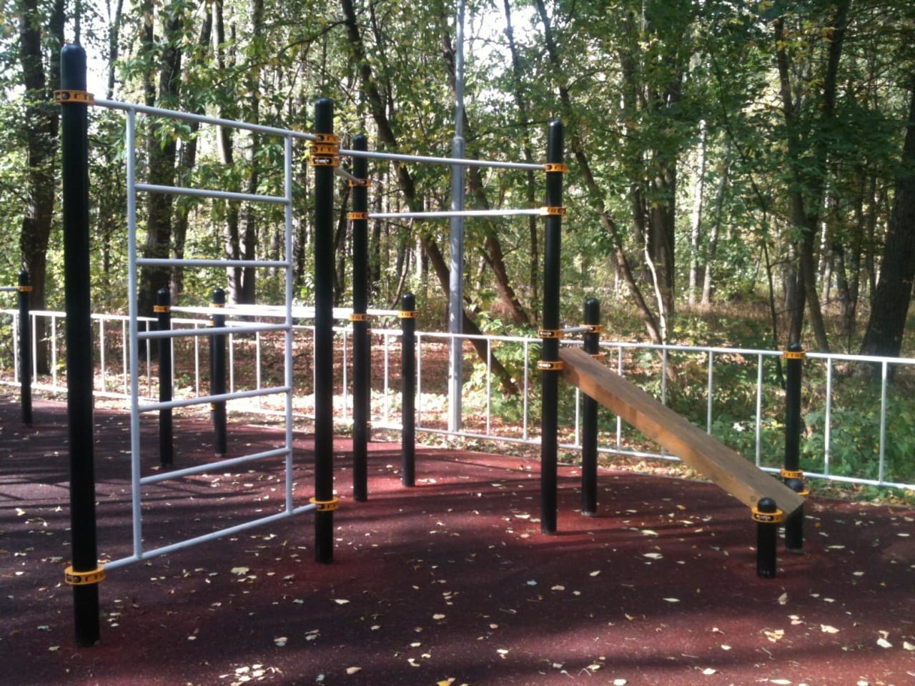 Push Up Bar at Calisthenics Park at Большая Филёвская улица, Москва #wp2282 – photo 2 of 6