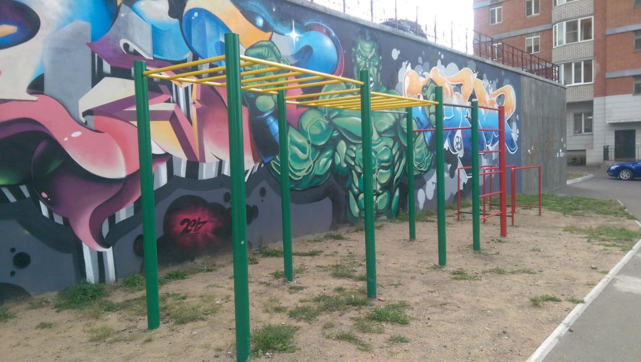 Klimmzugstange bei Calisthenics Park at Смоленская улица, Чита – Foto 1 von 9