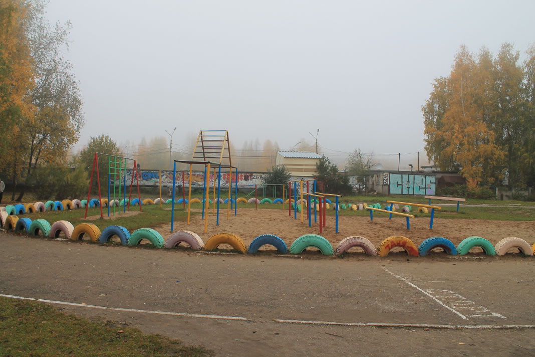 Barren bei Calisthenics Park at Печорская улица, Сыктывкар – Foto 2 von 3