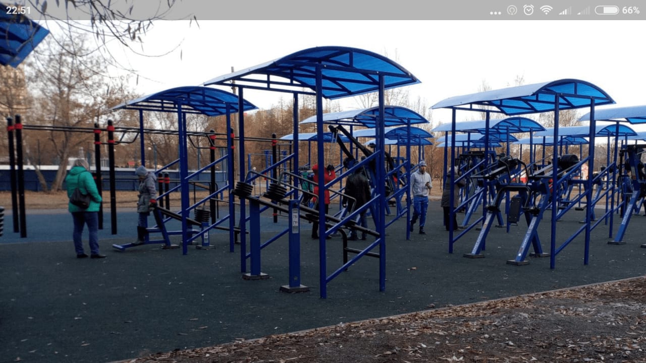 Pull Up Bar at Calisthenics Park at улица Чайковского, Челябинск – photo 1 of 1