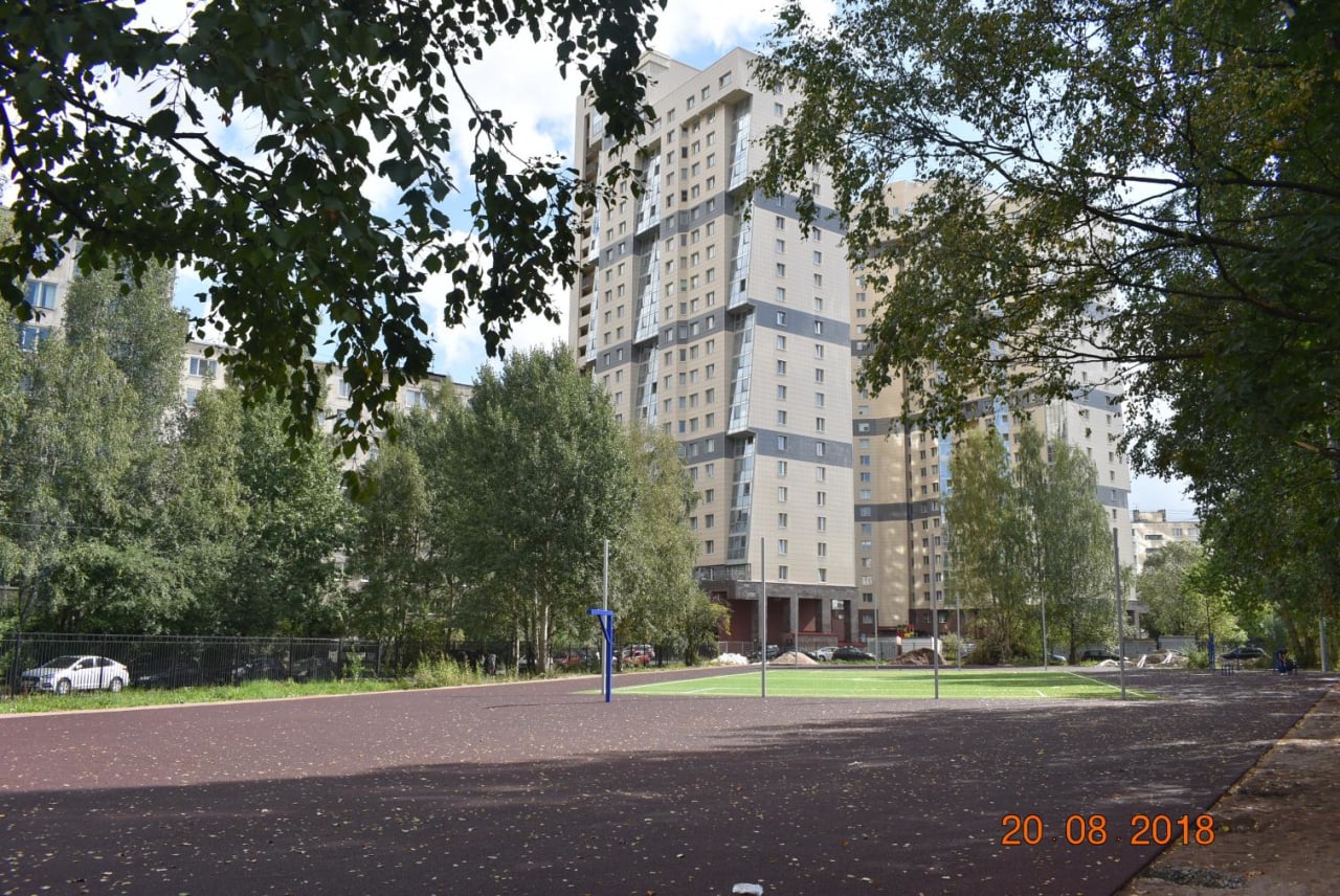 Ground Parallel Bars at Calisthenics Park at улица Коллонтай, Санкт-Петербург #wp2326 – photo 2 of 5