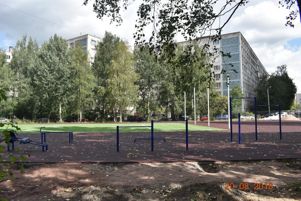 Pull Up Bar at Calisthenics Park at улица Коллонтай, Санкт-Петербург #wp2326 – photo 4 of 5