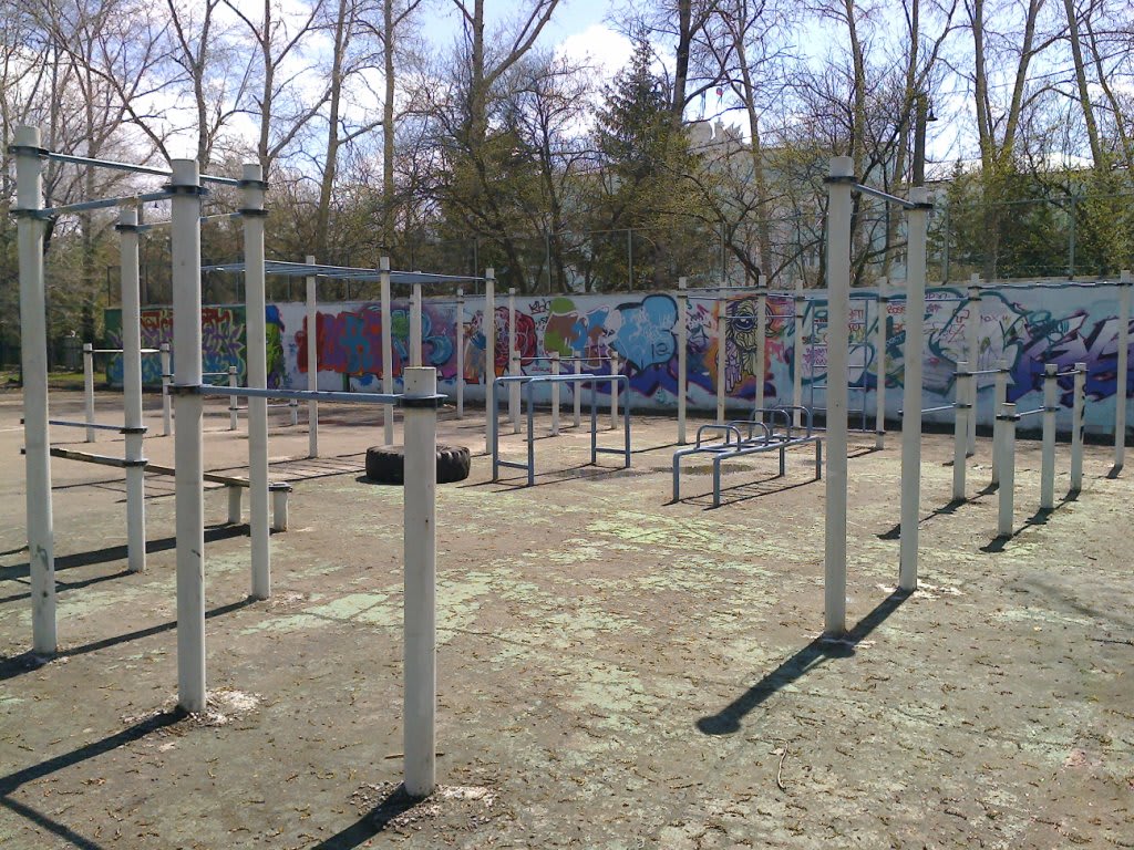 Klimmzugstange bei Calisthenics Park at площадь Юности, Комсомольск-на-Амуре – Foto 1 von 3