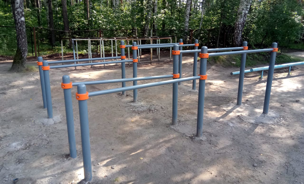 Barren bei Calisthenics Park at тропинка академика Б. В. Войцеховского, городской округ Новосибирск – Foto 7 von 12