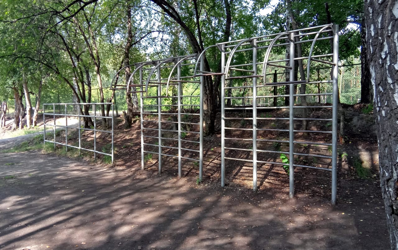 Bauchbank bei Calisthenics Park at тропинка академика Б. В. Войцеховского, городской округ Новосибирск – Foto 10 von 12