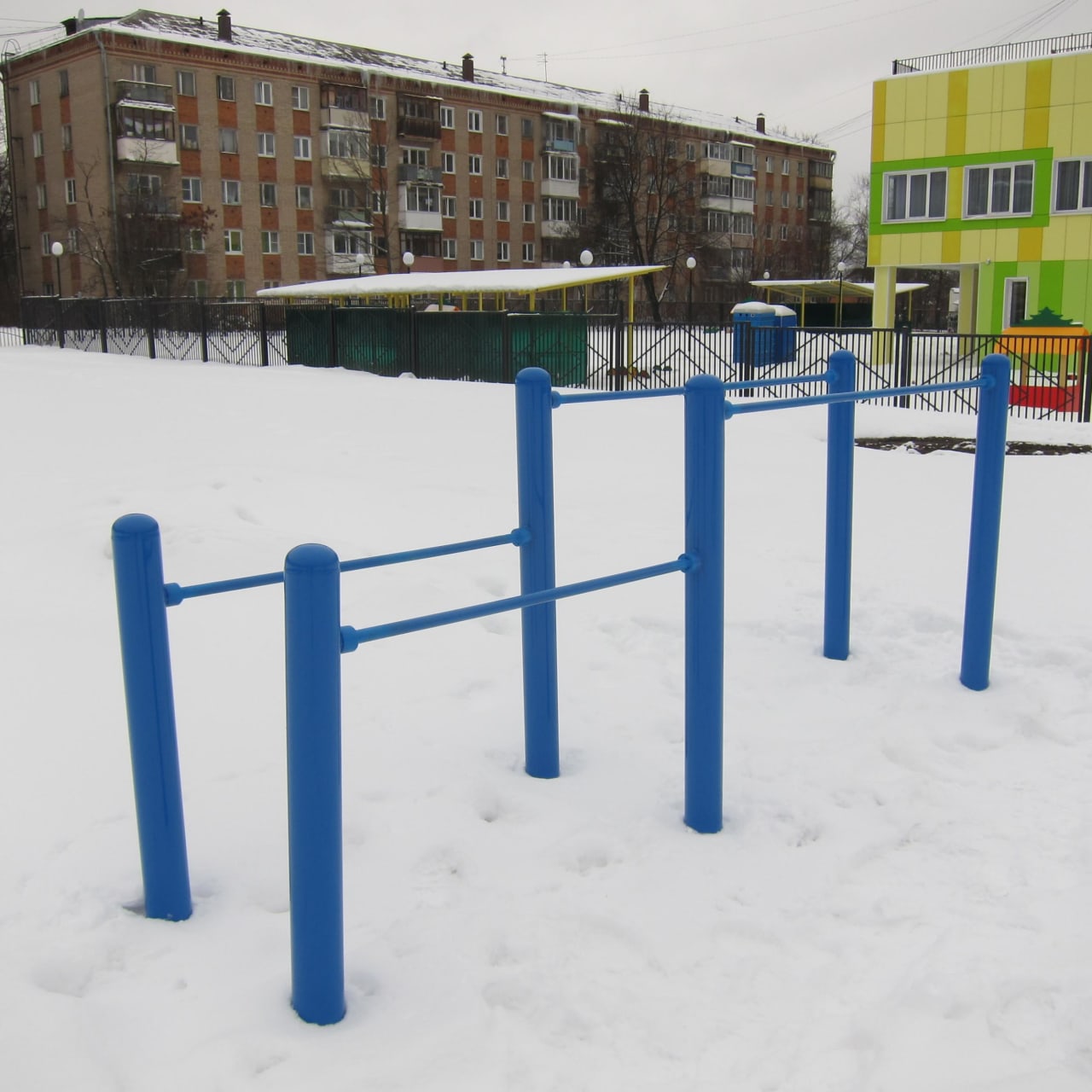 Liegestützgriffe bei Calisthenics Park at Хотьковский проезд, Сергиев Посад – Foto 5 von 9