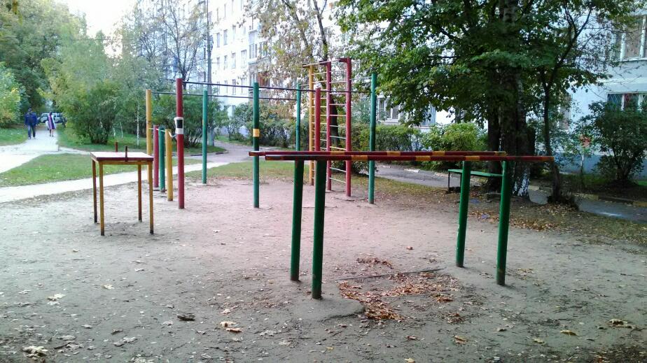 Klimmzugstange bei Calisthenics Park at улица Объединения, Балашиха – Foto 1 von 3