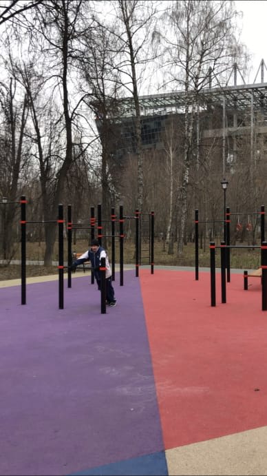 Abs Bench at Calisthenics Park at 3-я Песчаная улица, Москва #wp2507 – photo 4 of 6