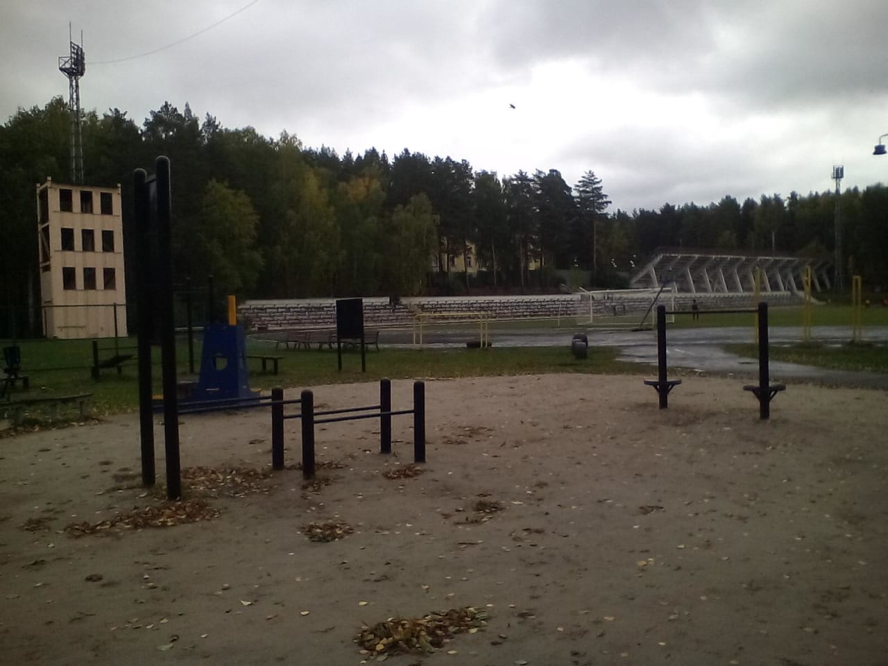 Barren bei Calisthenics Park at Беговая дорожка 5 км., Озёрский городской округ – Foto 2 von 6