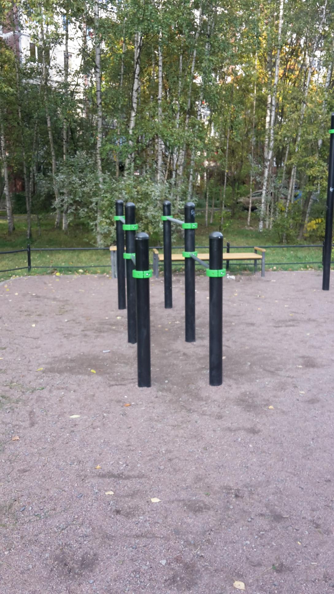 Parallel Gym Bars at Calisthenics Park at Шлиссельбургский проспект, Санкт-Петербург – photo 3 of 7