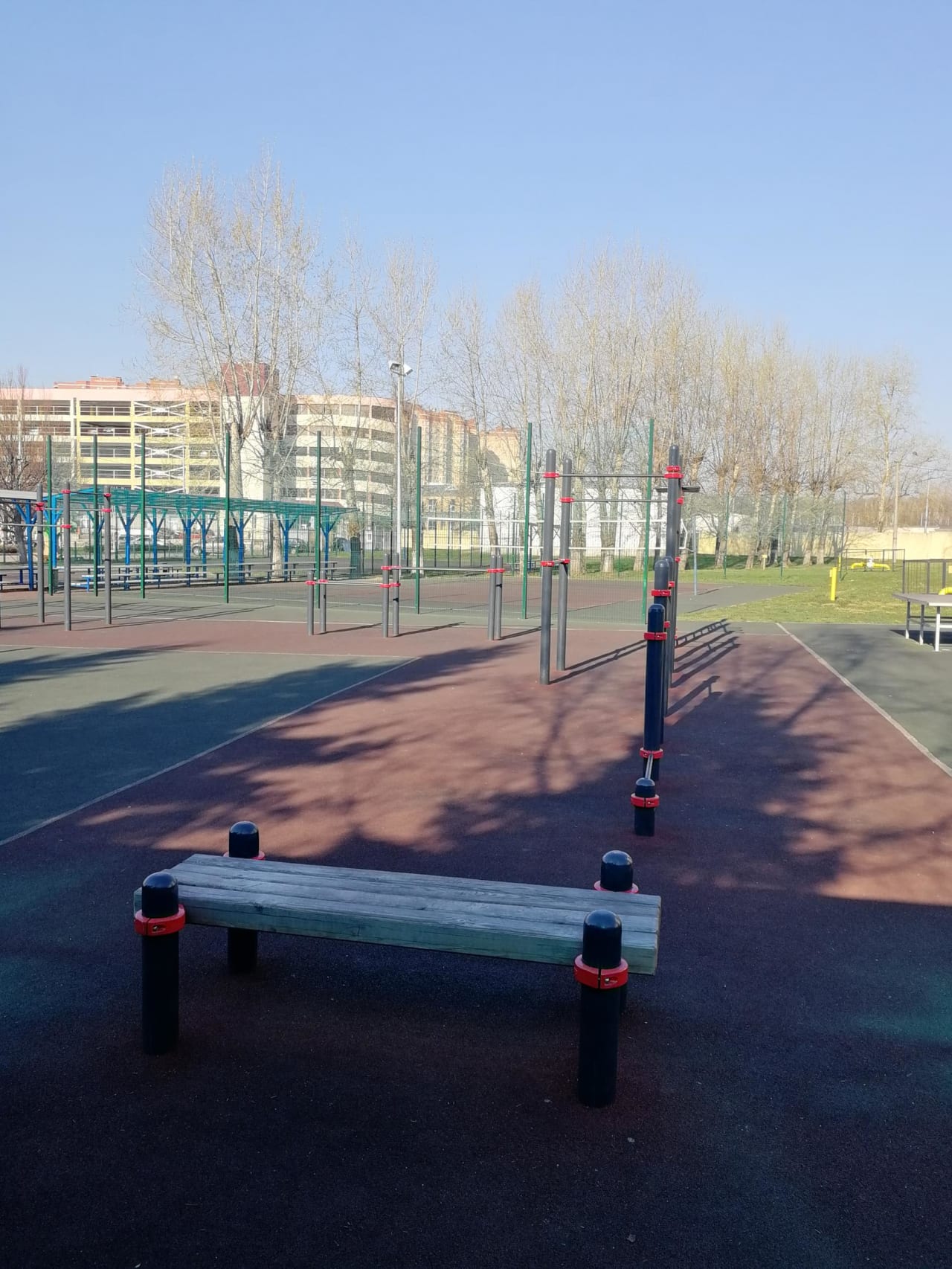 Sprossenwand bei Calisthenics Park at улица Академика Чумакова, Московский – Foto 4 von 6