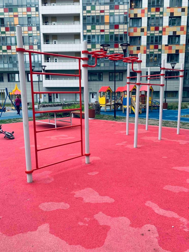 Pull Up Bar at Calisthenics Park at Среднерогатская улица, Санкт-Петербург – photo 5 of 5