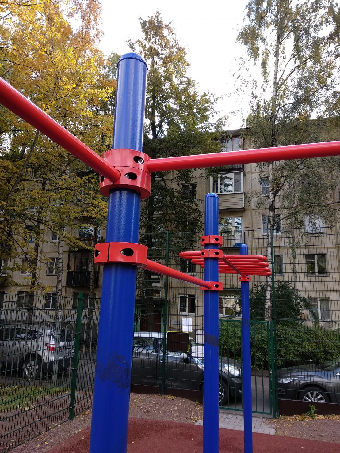 Parallel Gym Bars at Calisthenics Park at проспект Маршала Блюхера, Санкт-Петербург – photo 2 of 9