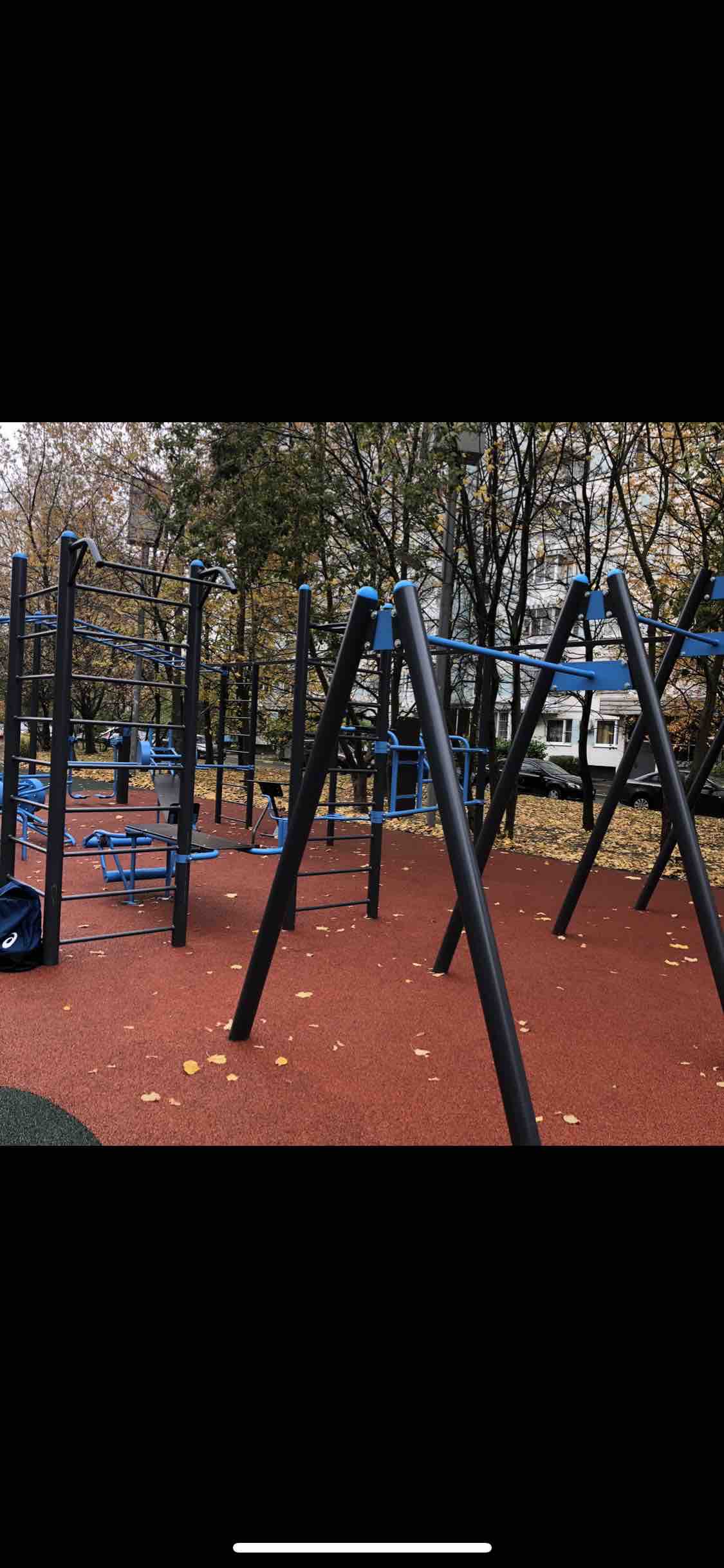 Monkey Bars at Calisthenics Park at улица Мичуринский Проспект, Олимпийская Деревня, Москва – photo 3 of 4