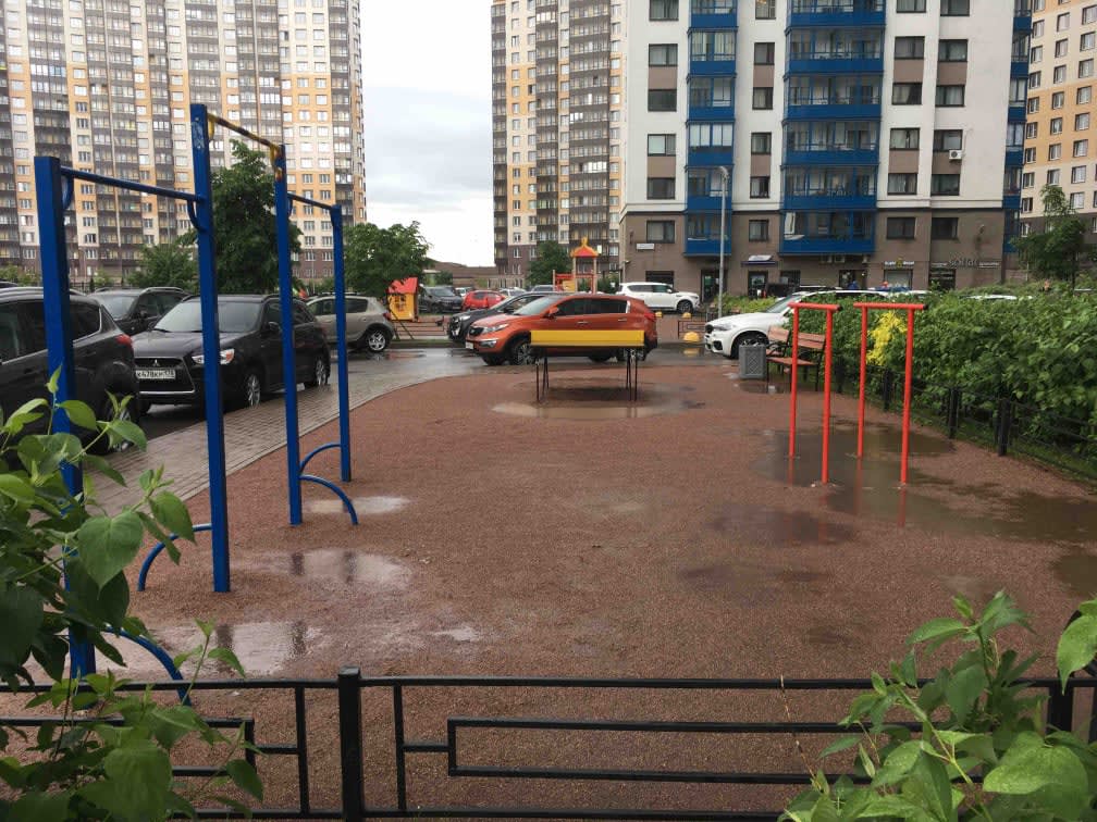 Parallel Gym Bars at Calisthenics Park at проспект Кузнецова, Санкт-Петербург – photo 2 of 3