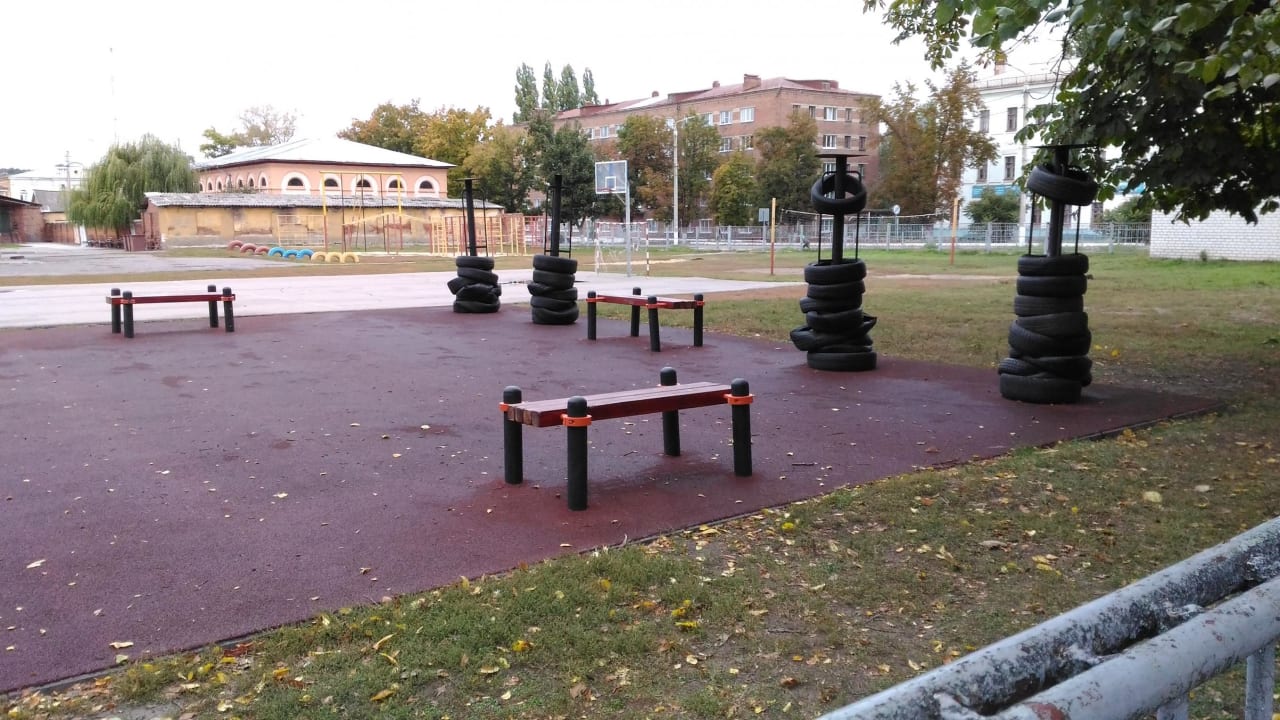 Klimmzugstange bei Calisthenics Park at переулок Суровикина, Борисоглебск – Foto 1 von 6