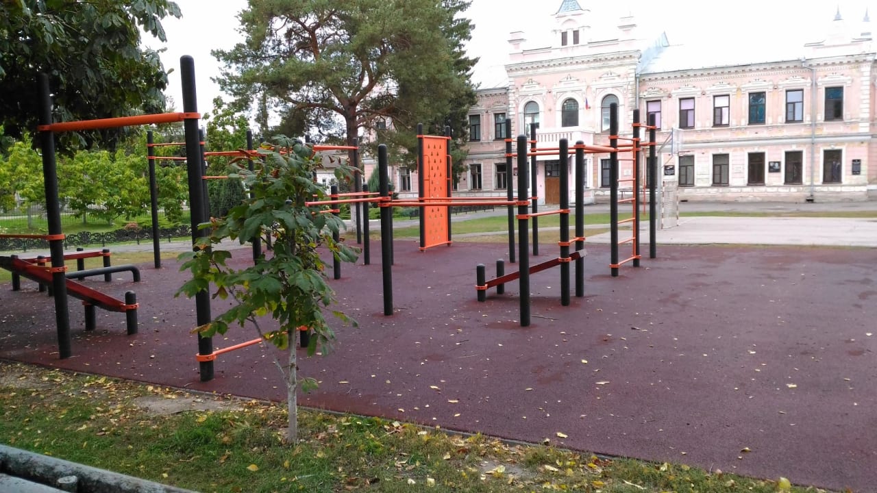 Hangelstange bei Calisthenics Park at переулок Суровикина, Борисоглебск – Foto 3 von 6