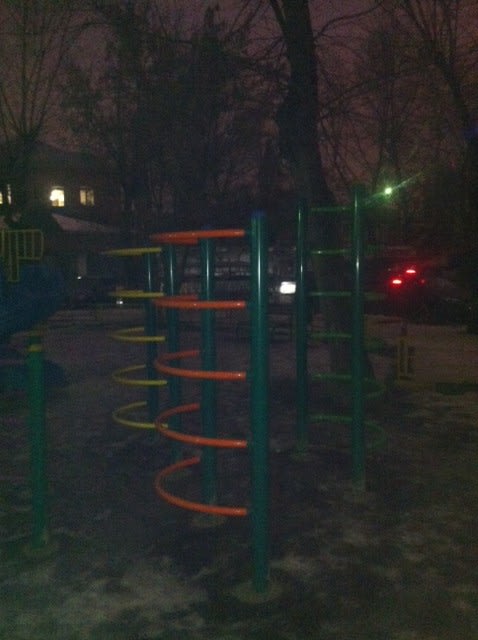 Бруси на майданчику Calisthenics Park at Кутузовский проспект, Москва – фото 2 з 2