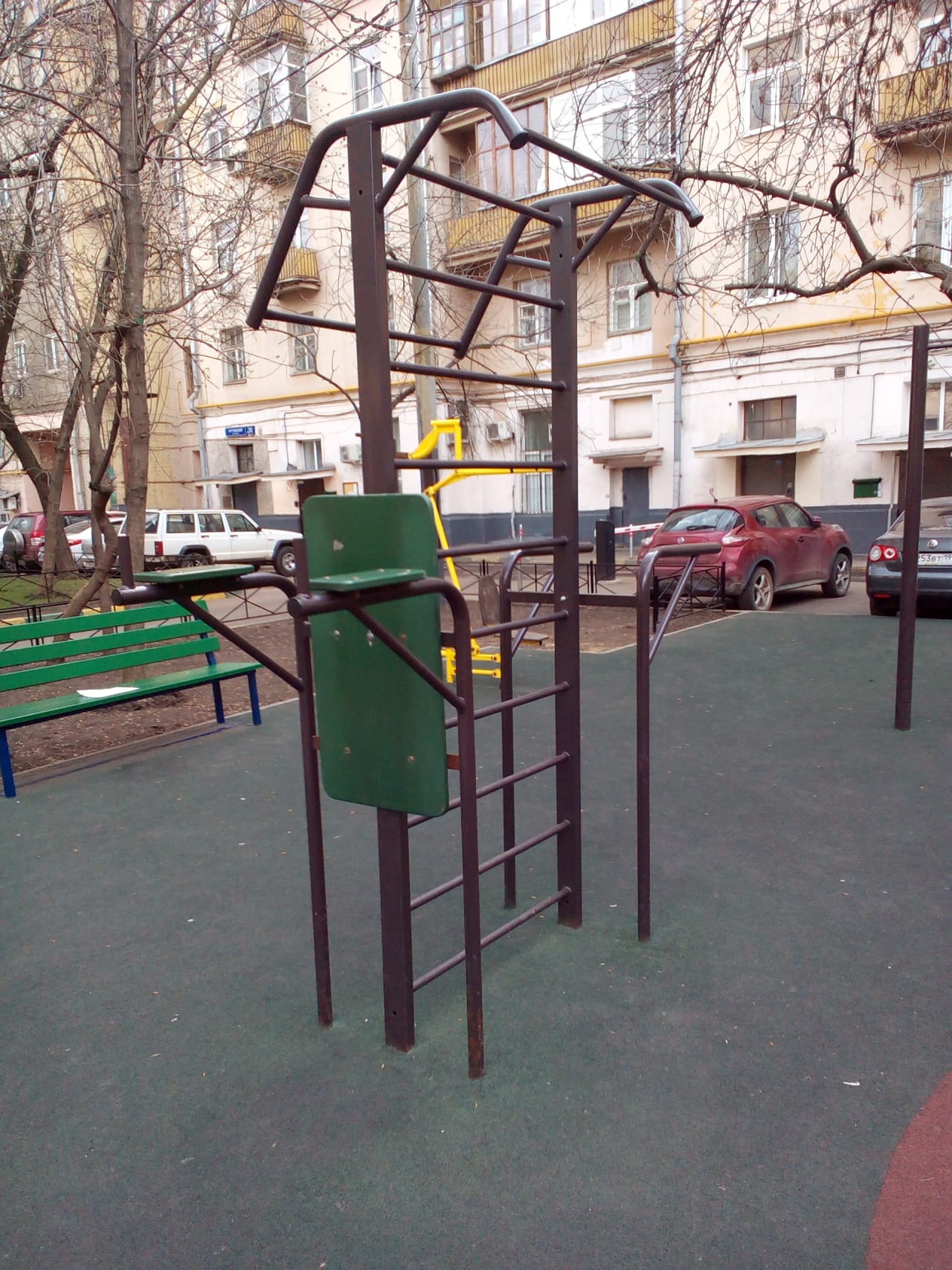 Wall Bars at Calisthenics Park at Кутузовский проспект, Москва #wp2769 – photo 3 of 4