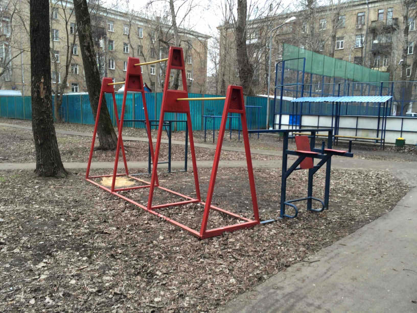Pull Up Bar at Calisthenics Park at Соболевский проезд, Москва – photo 1 of 4