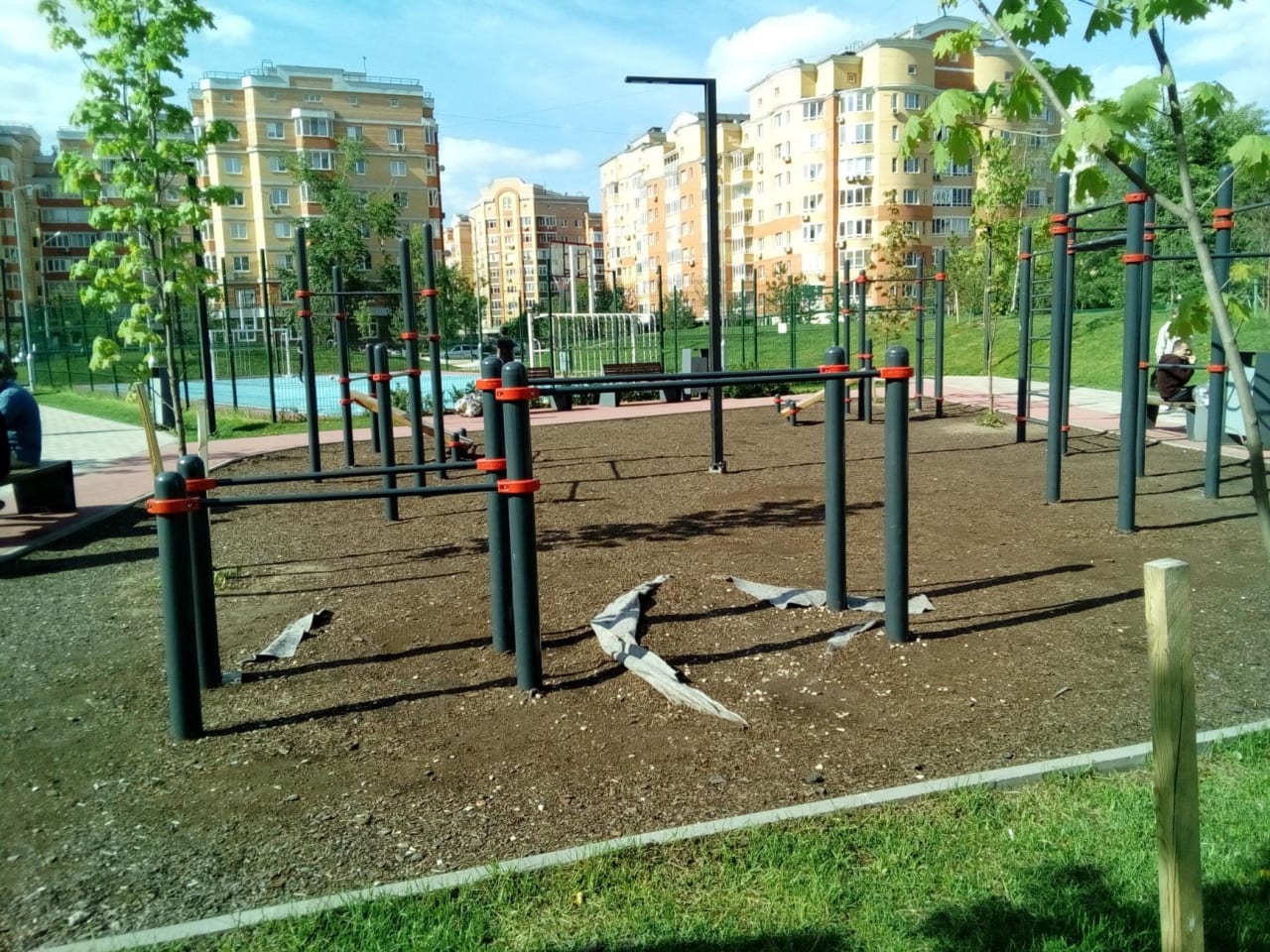Турник на площадке Calisthenics Park at улица Павла Андреева, Москва – фото 1 из 1