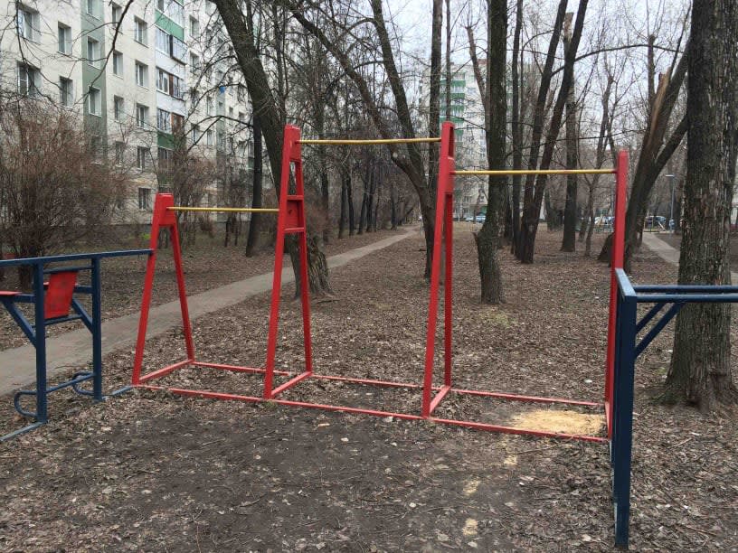 Pull Up Bar at Calisthenics Park at Соболевский проезд, Москва – photo 3 of 4