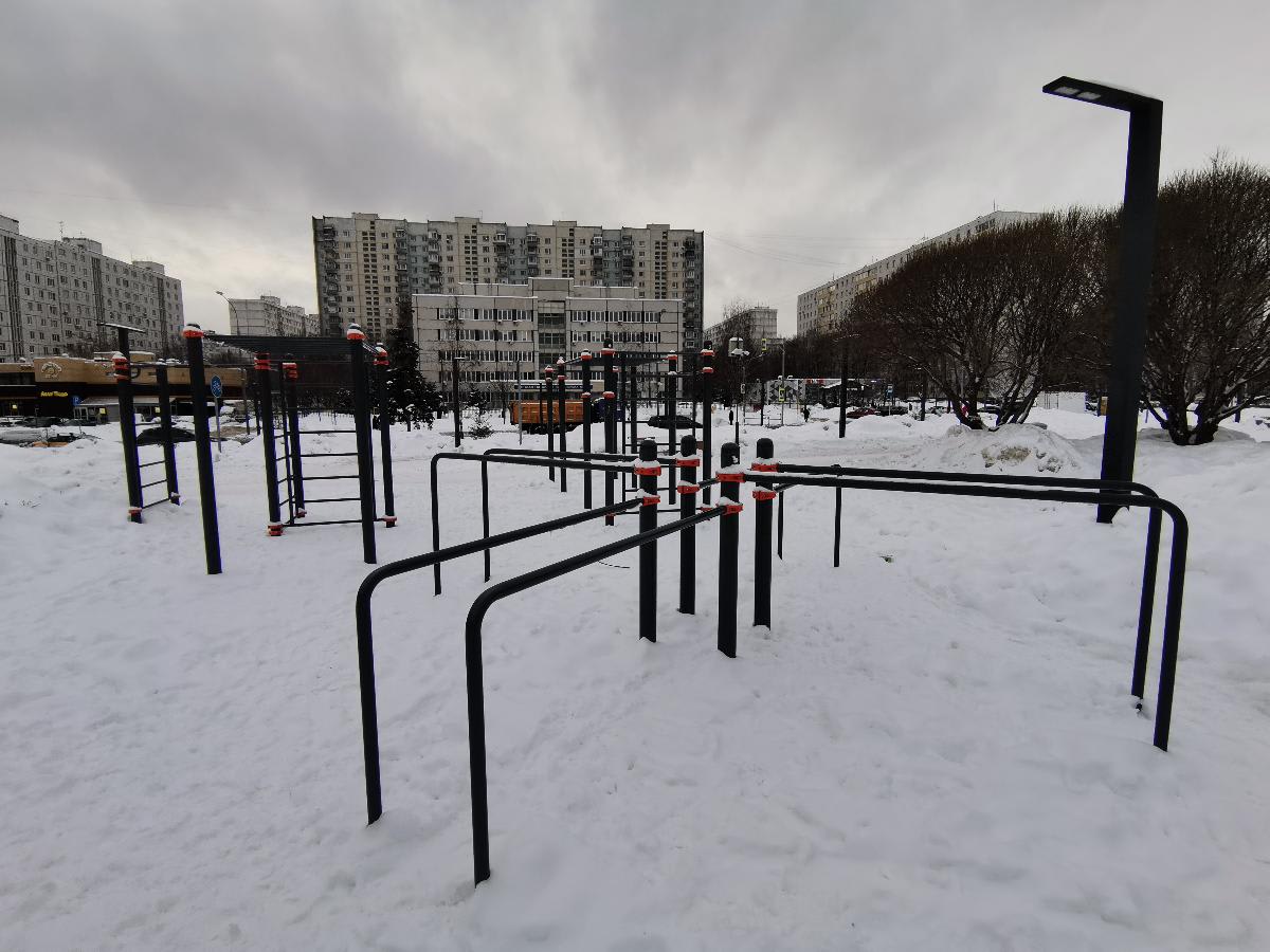 Push Up Bar at Calisthenics Park at улица Пришвина, Москва – photo 5 of 5