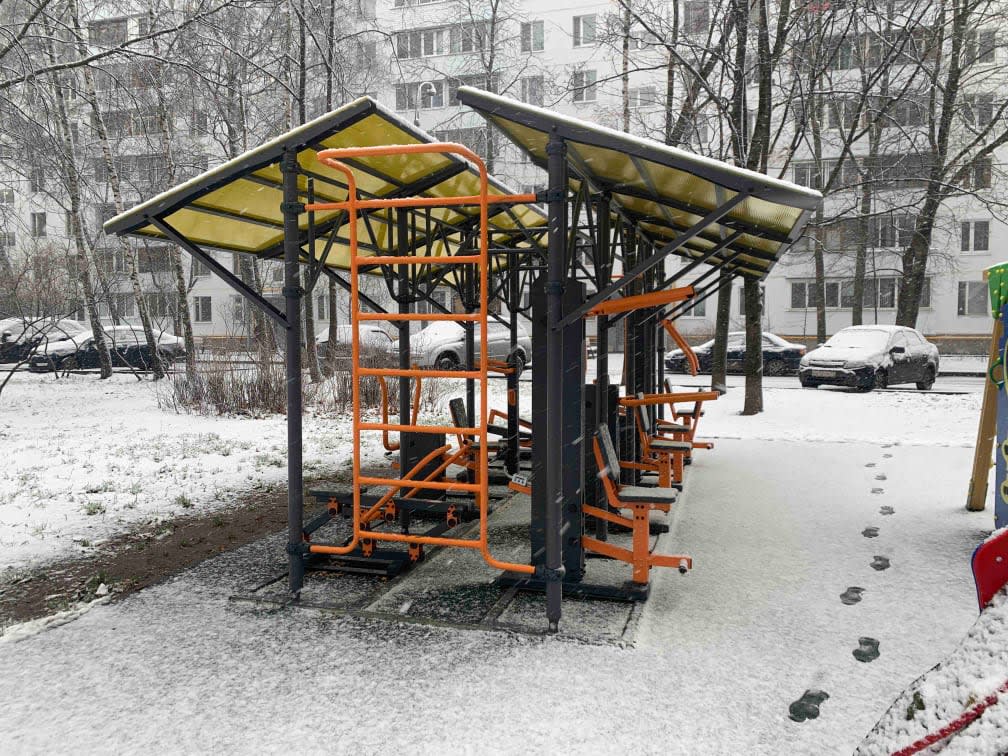 Турнік на майданчику Calisthenics Park at Нежинская улица, Москва – фото 1 з 2
