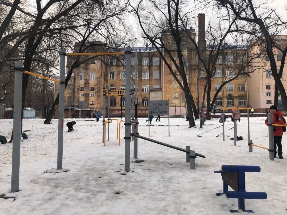 Barren bei Calisthenics Park at Цимлянская улица, Хабаровск – Foto 6 von 6