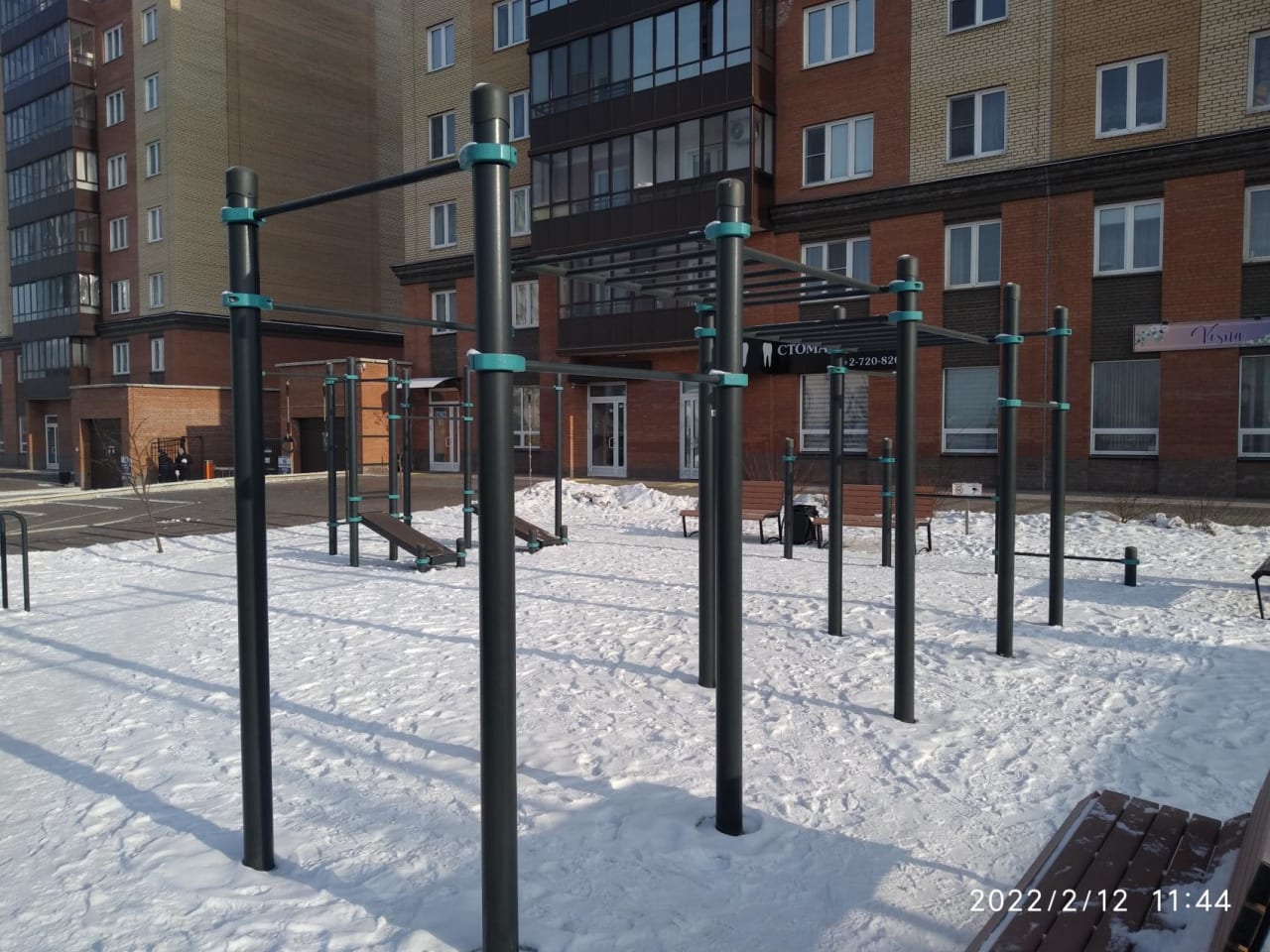 Klimmzugstange bei Calisthenics Park at Волжская улица, Красноярск – Foto 1 von 5