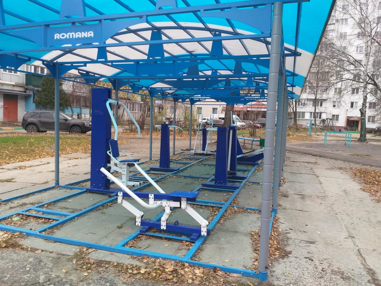 Klimmzugstange bei Calisthenics Park at Полынковская улица, городской округ Тамбов #wp2923 – Foto 1 von 3