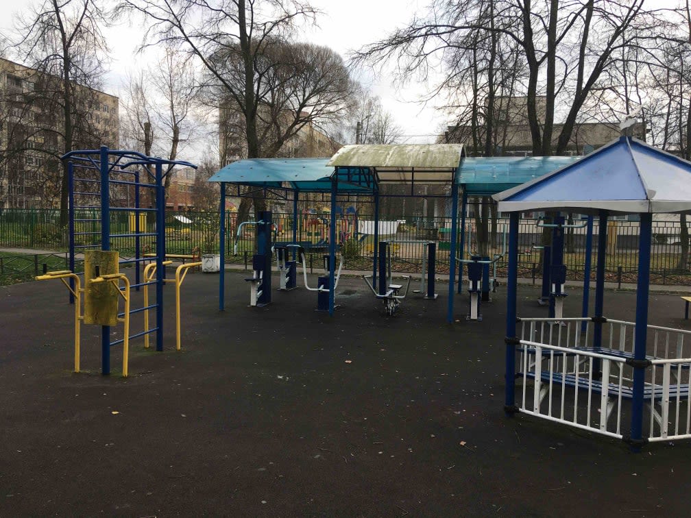 Wall Bars at Calisthenics Park at улица Коллонтай, Санкт-Петербург #wp2937 – photo 3 of 3