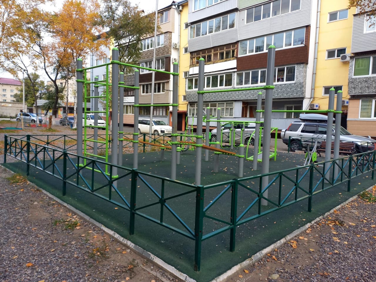 Klimmzugstange bei Calisthenics Park at Крестьянская улица, Уссурийск – Foto 1 von 1