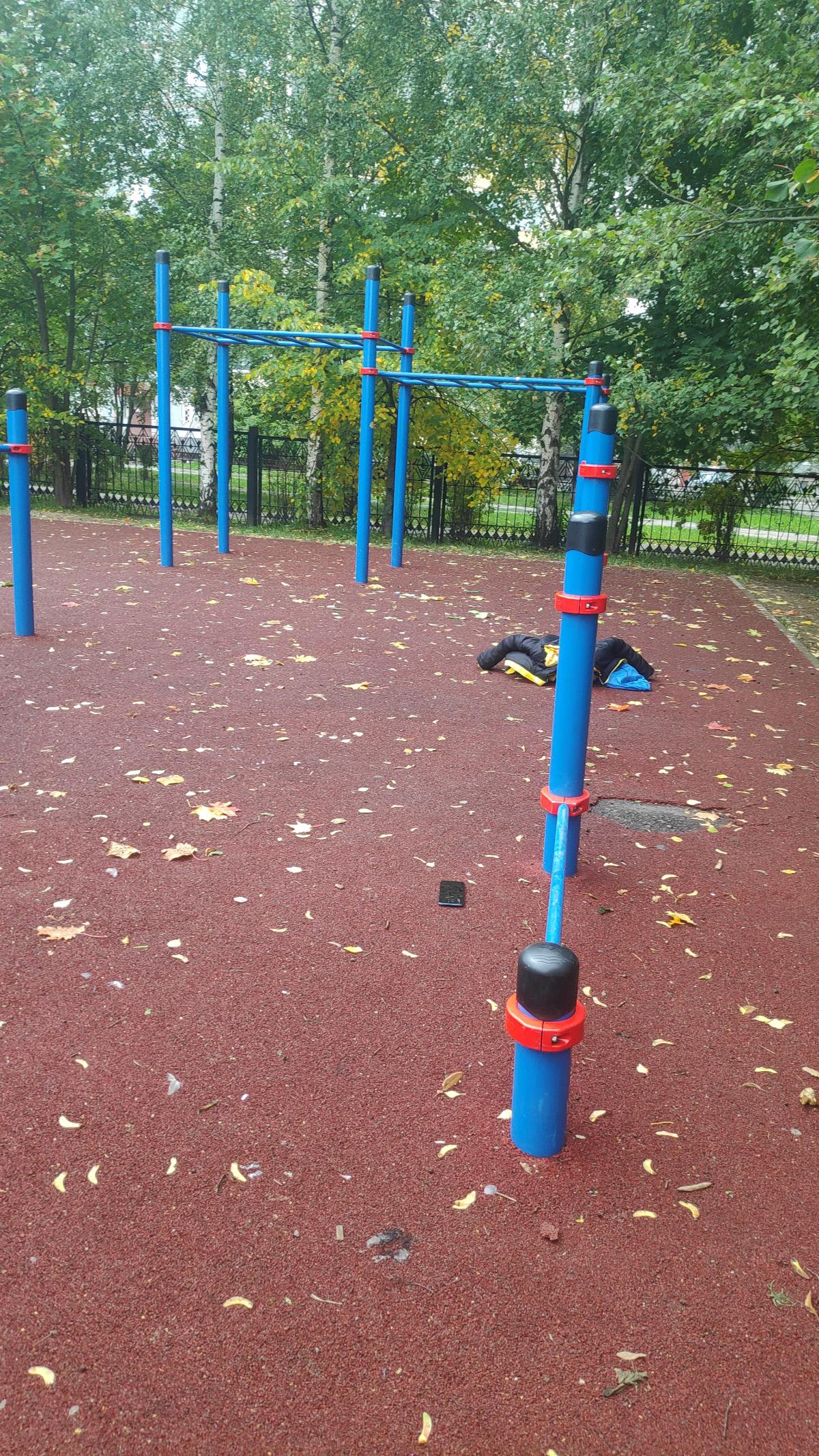 Bară de tracțiuni la Calisthenics Park at Городецкая улица, Череповец – fotografia 1 din 2