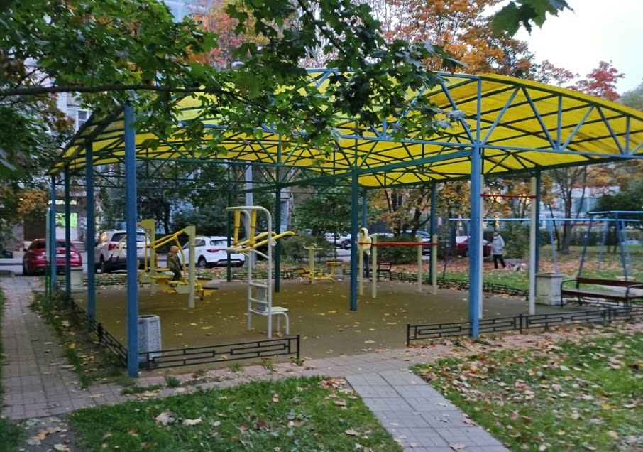 Pull Up Bar at Calisthenics Park at улица Кораблестроителей, Санкт-Петербург #wp2967 – photo 1 of 1