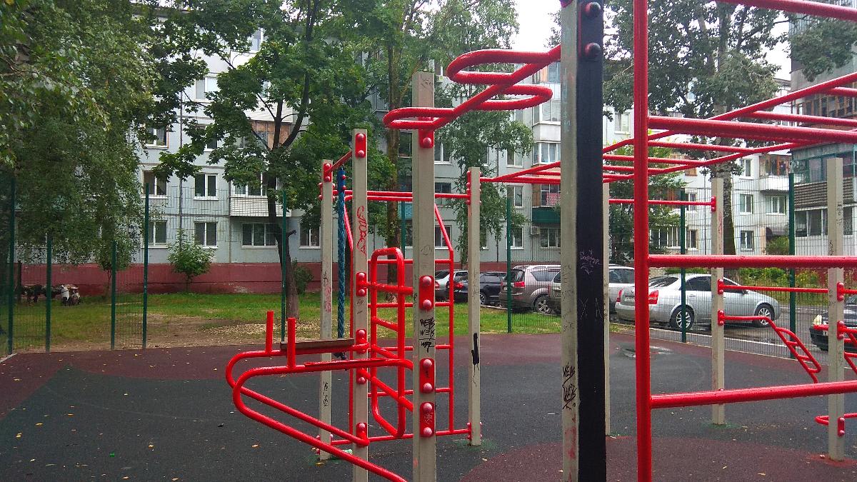 Hangelstange bei Calisthenics Park at Орловская улица, Брянск – Foto 3 von 6