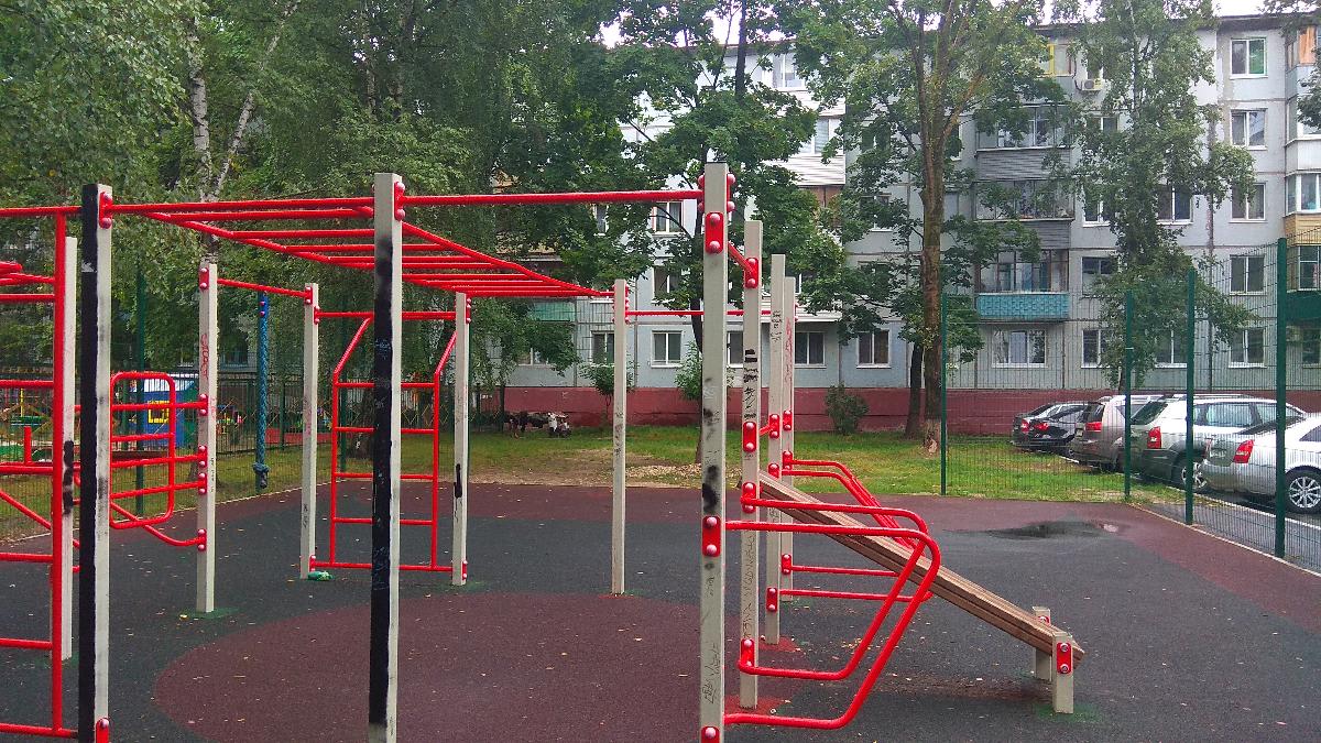 Klimmzugstange bei Calisthenics Park at Орловская улица, Брянск – Foto 6 von 6
