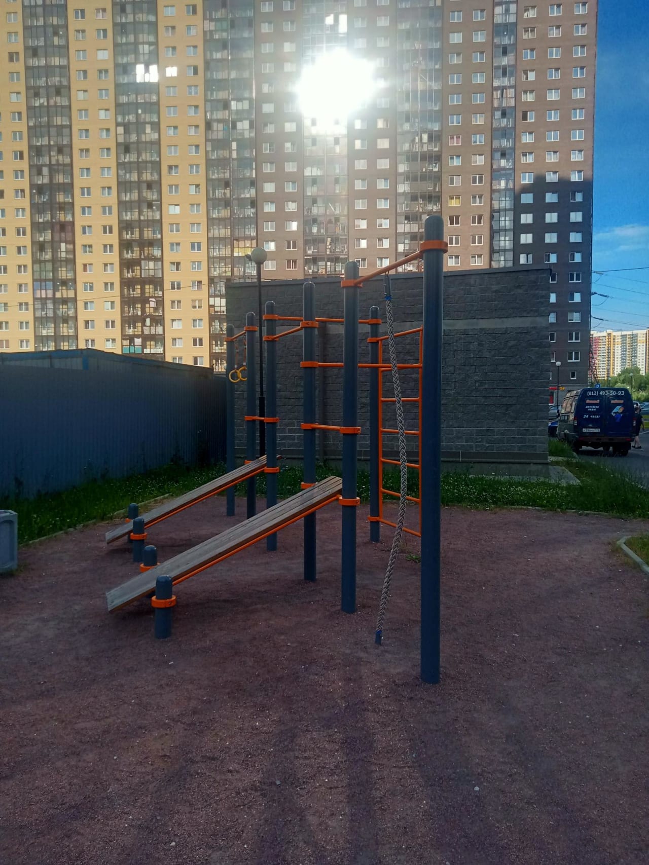 Pull Up Bar at Calisthenics Park at Славянская улица, Санкт-Петербург – photo 1 of 1