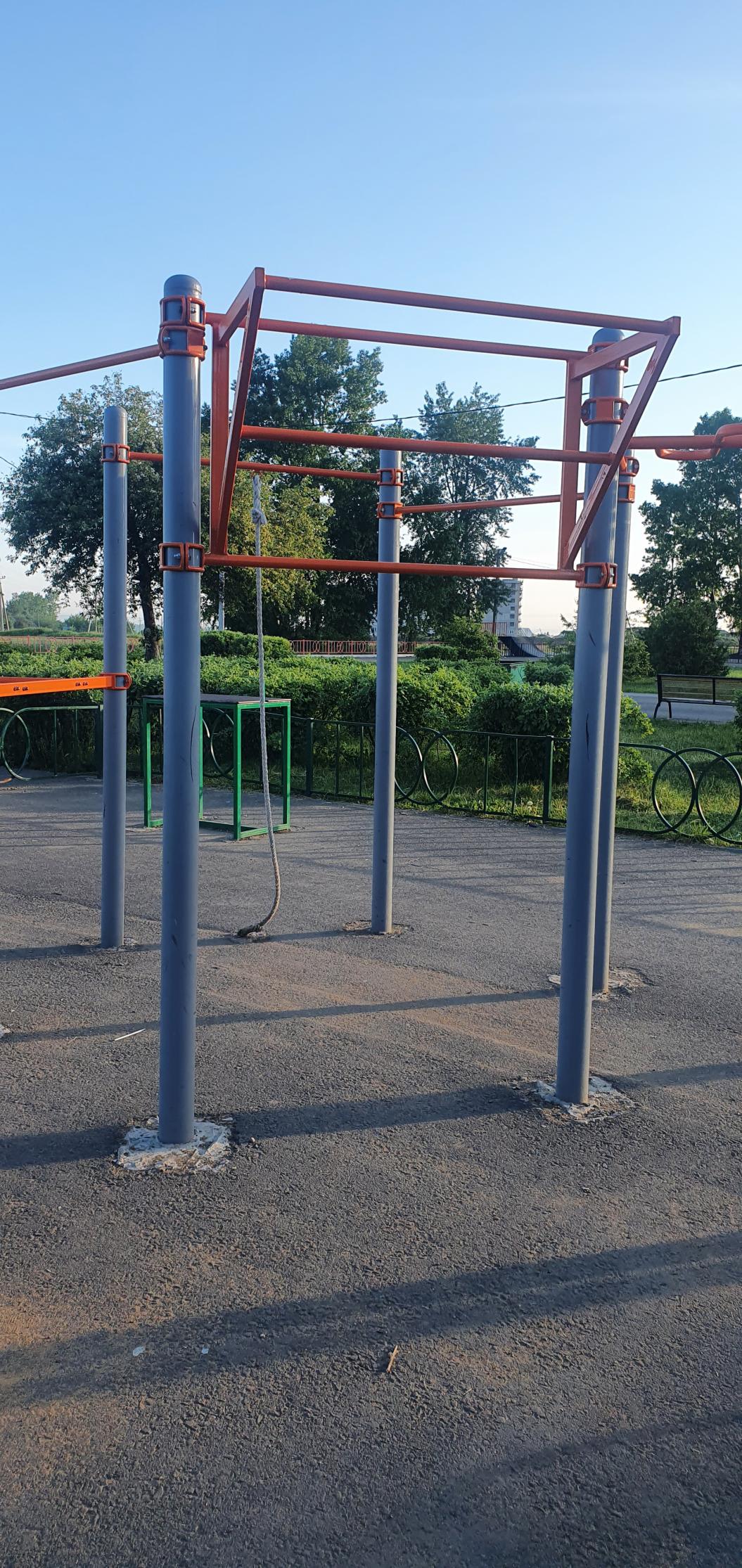 Kletterseil bei Calisthenics Park at Партизанская улица, Тайшет – Foto 6 von 8