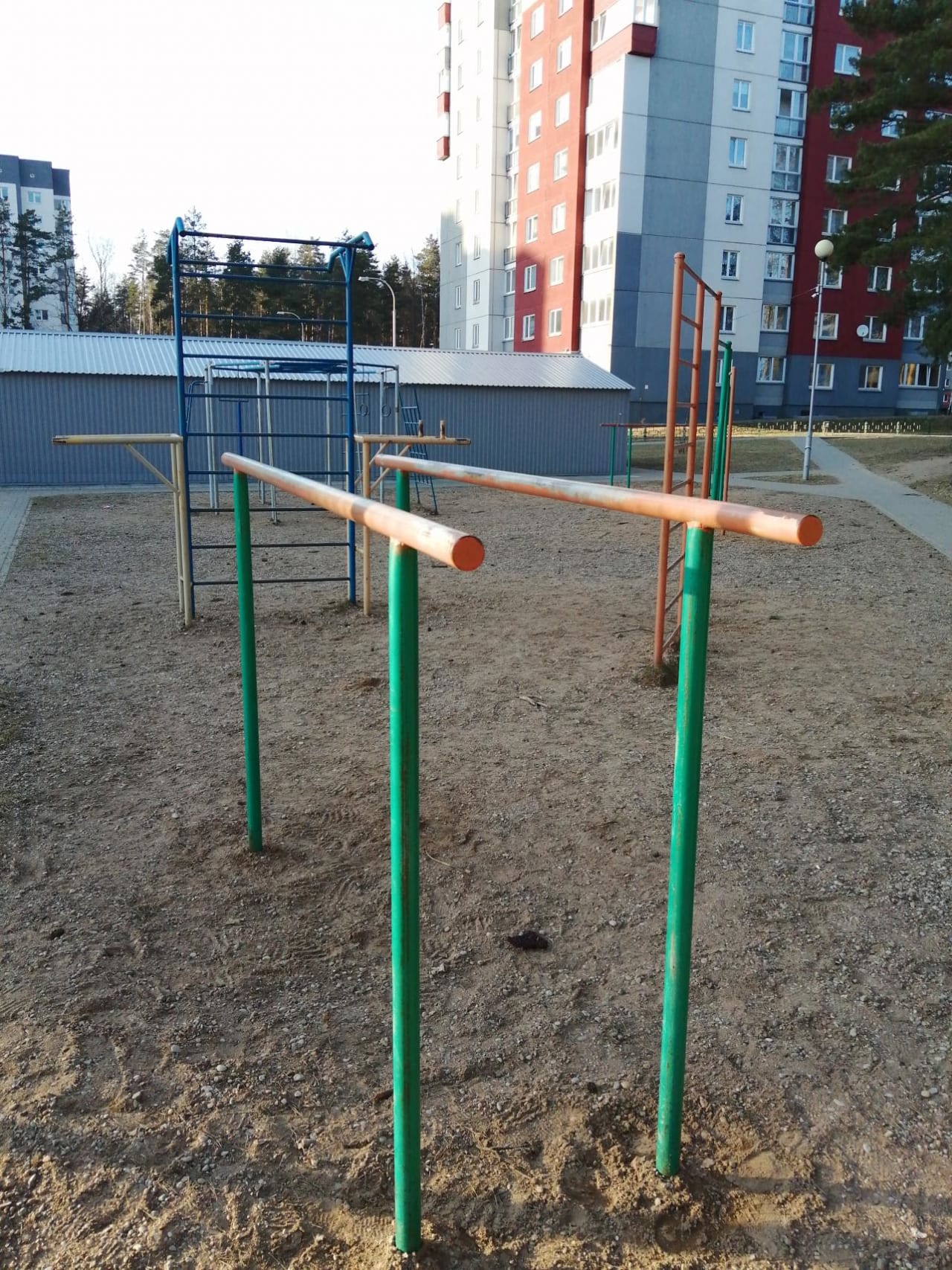 Monkey Bars at Calisthenics Park at вуліца Гурцьева, Мінск – photo 3 of 4