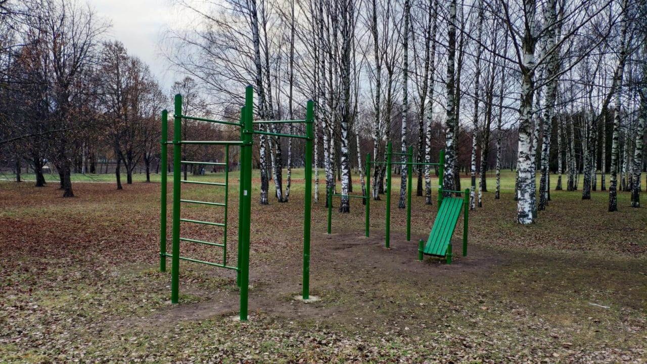Push Up Bar at Calisthenics Park at вуліца Карбышава, Мінск – photo 2 of 3
