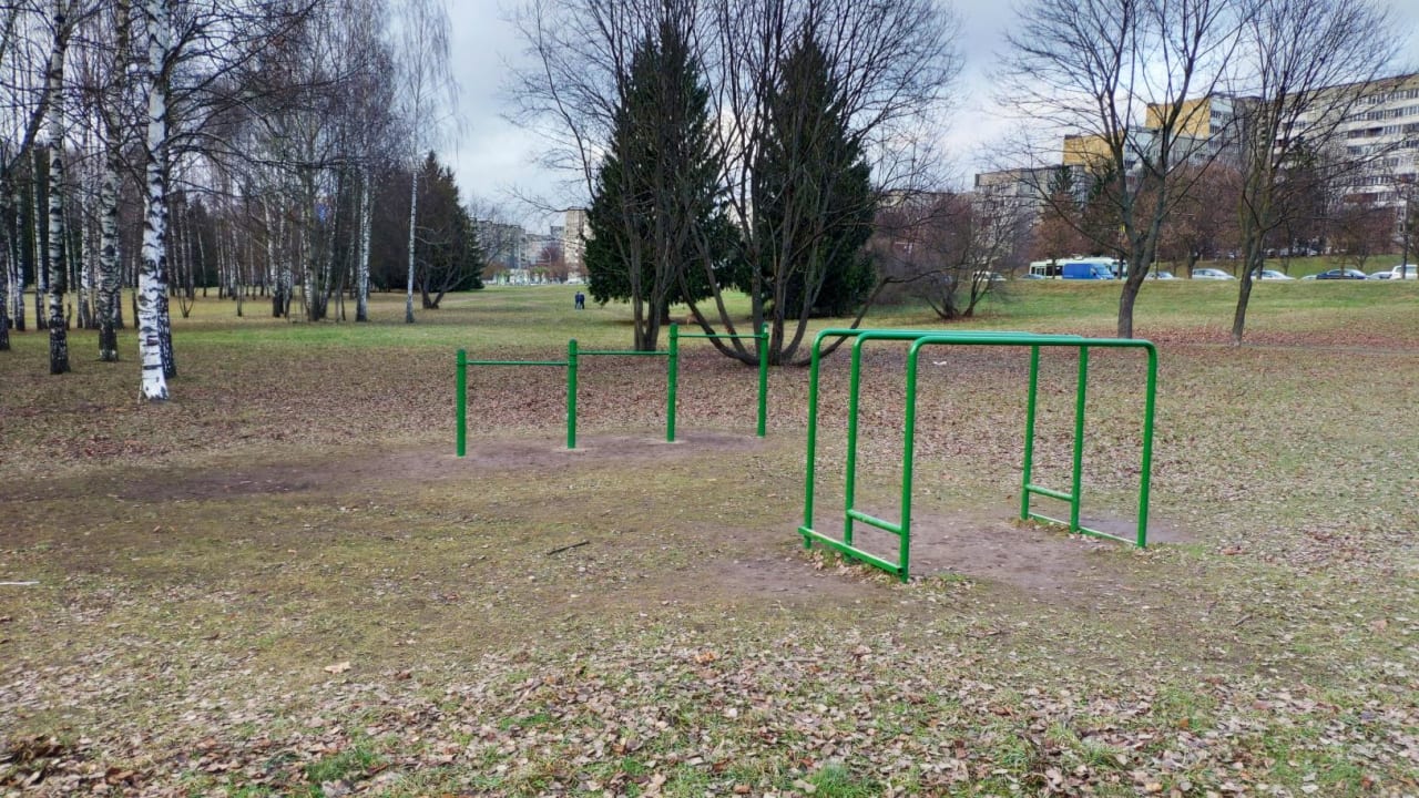 Parallel Gym Bars at Calisthenics Park at вуліца Карбышава, Мінск – photo 3 of 3