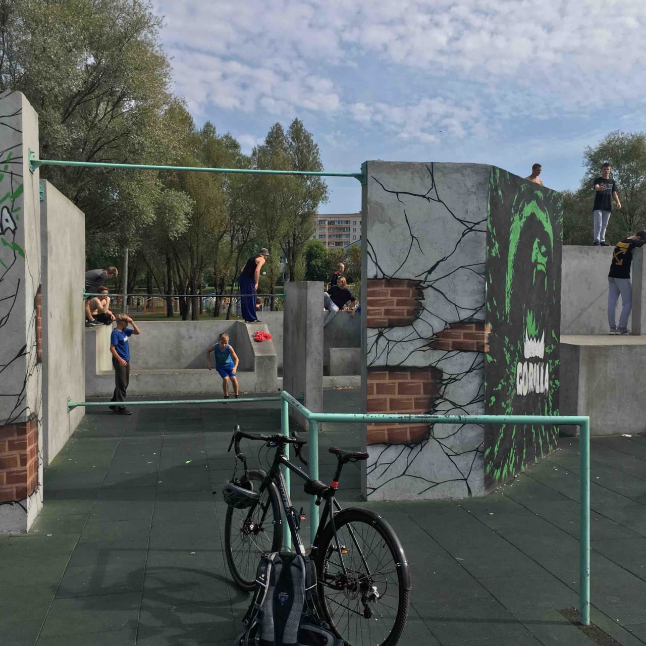 Платформа для прыжков на площадке Calisthenics Park at Парк экстрэмальных відаў спорту, Мінск – фото 4 из 4